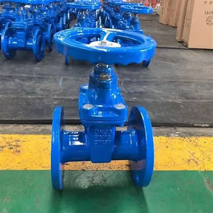 Vanne à opercule en fonte ductile à siège souple à extrémité à brides pour l'alimentation en eau et les équipements de lutte contre l'incendie Z45T-16 Fire for F - Product Image 3