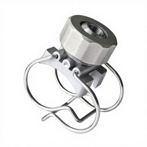 Nouvelle buse de pulvérisation Leader en acier inoxydable à clipser, réglable, à jet sphérique, à cône plein, à jet éventail plat, simple ou double, pour pulvérisation - Product Image 3