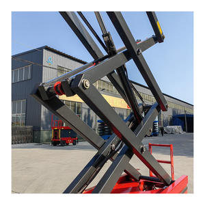 Gunting hidrolik elektrik, <span class=keywords><strong>Lift</strong></span> 4-18m Aerial Skylift Mobile pengangkat perancah dengan ketinggian 6m 8m 10m 12m 14m - Product Image 5