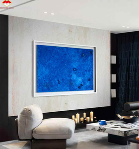 Pannelli Murali Moderni in Marmo Bianco Venus Impermeabili, Grandi Lastre Lucide Personalizzate per Interni, Soggiorno, Bagno, Ecologici - Product Image 4