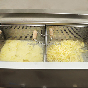 Friteuse à rouleaux de printemps Moxin, type panier, pour Gulha, Kibbeling, Pani Puri - Product Image 1