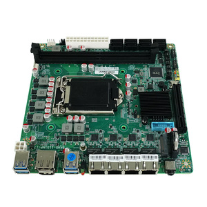 Материнская плата BKHD OEM C236 NAS <span class=keywords><strong>Mini</strong></span> <span class=keywords><strong>ITX</strong></span> 8 * SATA 1 * M.2 4 * Lan 2,5G I226 Intel Core 6th ~ 9th i3 i5 i7 Материнская плата для серверного маршрутизатора ПК - Product Image 2