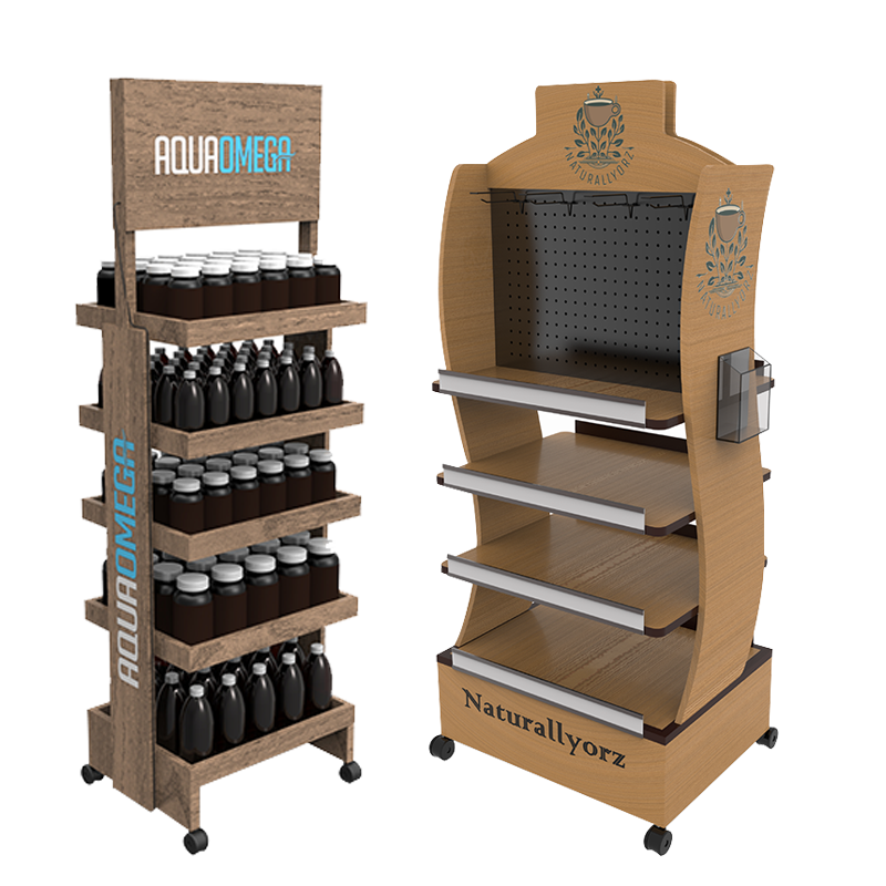 Apache Fashion Mineral Water Display Rack Customizable Floor Type for Hot Stores in Supermarkets — view 6