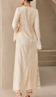 Robe longue unie haut de gamme YKD125, design de mode musulmane, look décontracté, robe musulmane pour femmes, islamique
