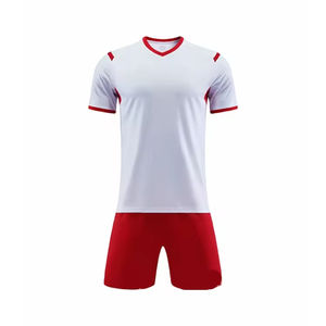 Kaos Sepak Bola Retro Klasik Berkualitas Tinggi Cepat Kering OEM Setelan Olahraga Pria Jersey Sepak Bola Seragam Sepak Bola Perlengkapan Sepak Bola - Product Image 3