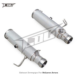 Échappement arrière Boska avec valve OEM pour McLaren Artura Spider 3.0T 2023-2025 – Tuyau d'échappement haute performance en acier inoxydable pour la course - Product Image 4