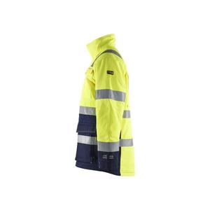 BLAKLADER - 446715143389XXL Parka de invierno Hi-vis resistente al fuego Amarillo/Azul marino-EAN 7330509824108 ROPA DE TRABAJO RESISTENTE A LAS LLAMAS - Product Image 5