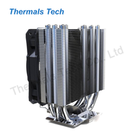Dissipateur thermique de refroidissement passif 250W avec ventilateur pour ordinateur de bureau CPU