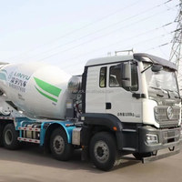 Camion malaxeur à béton Shacman M3000 6*4 d'occasion, 300 CV, 12 m³, remis à neuf, prêt à l'exportation – Offre Spéciale