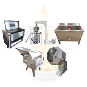 Wholesale Frozen <b>Sweet</b> Potato Chips Cutting <b>Machine</b> Big Scale Baked Potato Chips Production Line - Product Image 5