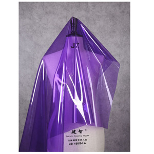 ผ้า TPU ใส ฟิล์มพลาสติกเหลว ผ้าพีวีซี สำหรับทำเสื้อกันฝน กระเป๋า แฟชั่น และงานออกแบบเสื้อผ้า - Product Image 5