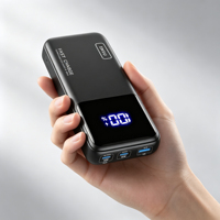 Banque d'alimentation INIU B1-B62 65W PD à charge rapide avec écran numérique USB C 20000mAh, chargeur portable pour ordinateur portable