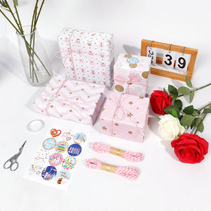 Custom <b>Birthday</b> <b>Wrapping</b> <b>Paper</b> <b>Roll</b> - 80gsm Art <b>Paper</b> 43x300cm | Bulk Wholesale Luxury Gift Packaging | Floral & Balloon Designs - Product Image 4