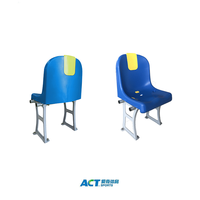 Sièges de stade fixes en plastique injecté PP, chaises en plastique pour stade CS-GKB-C