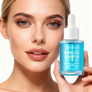 GREENLEM GHK-Cu Snap-12 Peptide Soin de la peau Sérum pour le visage Réduction des rides Réparation de la peau Sérum au cuivre bleu GHK-Cu en stock - Product Image 3