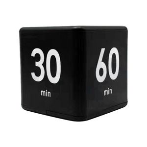 Cube <strong>Timer</strong> Plastic Kitchen &amp; Exercise Workout Gravity Sensor Flip <strong>Timer</strong> Time Management and <strong>Countdown</strong> Settings - Product Image 2