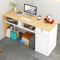 Table de réception bon marché, bureau de réception, comptoir, petit salon de manucure, réception, nouveau fabricant, 2023