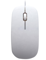 Souris filaire ordinateur portable mat Business Mini souris USB tour optique accessoires d'ordinateur souris