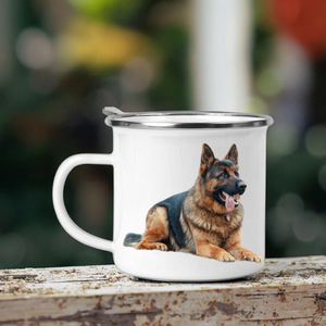 <span class=keywords><strong>Tazas</strong></span> esmaltadas <span class=keywords><strong>personalizadas</strong></span> de 350ml, <span class=keywords><strong>tazas</strong></span> esmaltadas de 8cm de Metal para el desayuno, fiestas de leche, taza esmaltada inspirada en INS, logotipo de <span class=keywords><strong>texto</strong></span> fotográfico, nombre personalizado para - Product Image 2