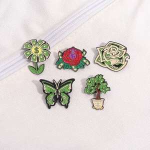 Pin de esmalte de dólar personalizado barato de alta calidad al por mayor de fábrica con pasador de sombrero con pasador de tapa de diseño Popular - Product Image 2