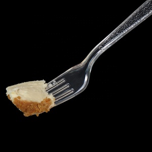 Muỗng Nĩa Nhựa Trong Suốt Chịu Lực Cao Combo Khăn Ăn Dùng Một Lần Nĩa Đóng Gói Phục Vụ Ăn Uống - Product Image 6