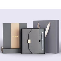 Carnet de notes professionnel A5 en cuir haut de gamme, écologique, avec logo personnalisé, couverture rigide, élégant, à feuilles mobiles, coffret cadeau