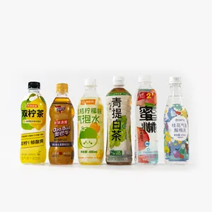 Etiqueta envolvente BOPP para embalaje industrial para botellas de plástico para alimentos y leche