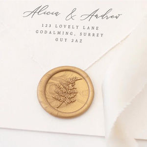 Adesivi di fusione di cera in resina naturale di qualità sigillo di cera per busta di invito a nozze - Product Image 1