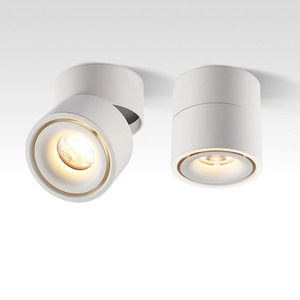 Lumières LED pliantes à angle réglable <span class=keywords><strong>Spot</strong></span> de <span class=keywords><strong>plafond</strong></span> monté en surface moderne pour salon salle à manger salle à manger en aluminium - Product Image 1