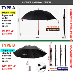 <span class=keywords><strong>Parapluie</strong></span> résistant aux intempéries en fibre de verre de 30 pouces, 8K, grand <span class=keywords><strong>parapluie</strong></span> publicitaire pour entreprises, cadeaux d'affaires, <span class=keywords><strong>parapluie</strong></span> de golf - Product Image 5
