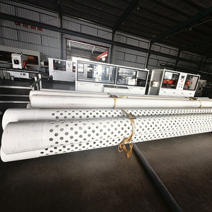 Rãnh đục lỗ pvcu đục lỗ ống thoát nước, ống thoát nước Pháp với lỗ - Product Image 4