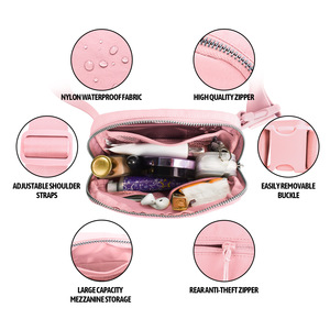 Riñonera Ligera de Moda, Bolsa de Cintura de Nailon con Cierre de Cremallera para Mujeres y Hombres - Product Image 5