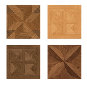 Carrelage Céramique Effet Bois Rétro Versailles 600x600mm 5mm Antidérapant Mat pour Salon Surface Antique 0,5% Humidité - Product Image 1