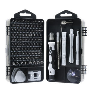 ชุดไขควงอเนกประสงค์ 115 ชิ้น หัวฟิลลิปส์ แม่เหล็กเคลือบนิกเกิล ด้ามจับกันลื่น ชุดเครื่องมือซ่อมแซม DIY - Product Image 4