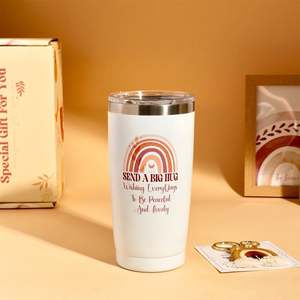 Tarjeta Arcoíris para Coche con Marco de Fotos de 6 Pulgadas, Vela Aromática de Jazmín, Llavero y Set de Bolas de Baño para Ideas de Regalo de Tendencia 2025 - Product Image 4