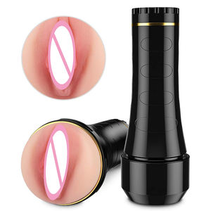 Masturbador Masculino, Juguete Sexual para Hombre, 3 Modos de Rotación, 5 de Compresión, 10 de Vibración, Vagina de Bolsillo, Textura Realista en 3D, Juguetes Sexuales para Adultos - Product Image 3