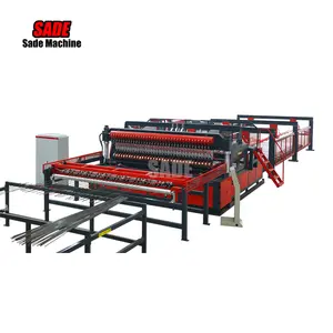 best price automatic high quality wire mesh welding machine / 5-12mm building fence welded machine