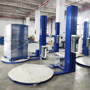 Pangda 2024 hoàn toàn tự động điều khiển từ xa Pallet căng máy bao bì/quanh co máy với TOP platen - Product Image 4