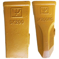 SK200 HD-SK200RC SK200RC Kobelco 200 Excavator Bucket Teeth Standard Rock Chisel GET Parts