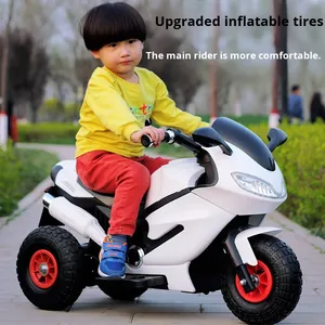 Triciclo Elettrico per Bambini 1-6 Anni, Auto Giocattolo <span class=keywords><strong>Cavalcabile</strong></span> con Telecomando e Ricarica per Neonati - Product Image 5