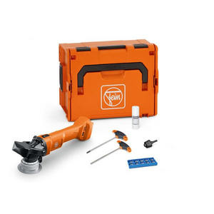 Amoladora angular a batería Fein AKFH 18-5 AS, juego de herramientas profesional con estuche y accesorios - Product Image 1