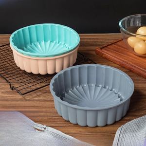 <span class=keywords><strong>Moule</strong></span> à pâtisserie en silicone réutilisable antiadhésif de qualité <span class=keywords><strong>alimentaire</strong></span>, design en <span class=keywords><strong>dentelle</strong></span>, pour gâteau au fromage chiffon, résistant à la chaleur, 7,87 pouces, moules à gâteau mousse - Product Image 1