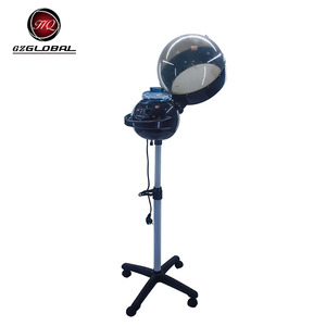 <span class=keywords><strong>Casque</strong></span> de vapeur capillaire réglable à quatre roues pour salons ; Équipement de soin et de traitement à la vapeur pour masques capillaires avec conditionnement en profondeur - Product Image 4