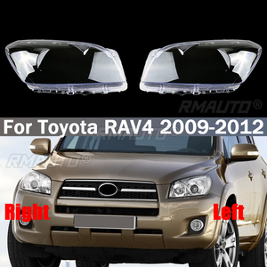 Cubierta Transparente para Faro Delantero Izquierdo y Derecho, Pantalla para Faro, para Toyota RAV 4 RAV4 2009 2010 2011 2012 - Product Image 1