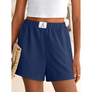 FOXA Women's High Waist Shorts Summer Casual Breathable <b>Lounge</b> Shorts With Pockets - Product Image 2
