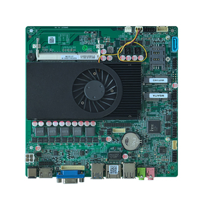 เมนบอร์ดราคาประหยัดแบบ Single Network 2*RS232 Serial Ports Mini ITX DDR3 พร้อมพัดลม รองรับซีพียู 2nd,3rd Core I3 I7 I5-3320M ชิปเซ็ต 6/7 Series - Product Image 3
