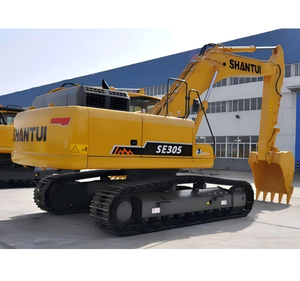 Excavatrice sur chenilles lourde Shantui SE305 de 30 tonnes avec moteur puissant, hydraulique haute performance, pompe et boîte de vitesses pour l'exploitation minière - Product Image 1
