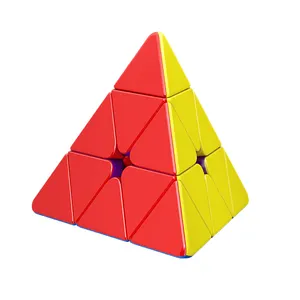 MoYu RS piramida magnetik 3x3, mainan kubus Kecepatan Maglev 3D, pendidikan Puzzle ajaib untuk anak-anak