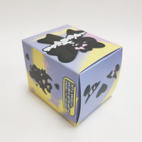 Boîte en carton couché C1S OEM pour jouets, taille, forme et impression personnalisées, carton pliable pour petites pièces de jouets, poupées et jeux éducatifs