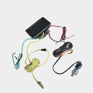 Medidor universal de temperatura de aceite, agua, voltaje y combustible LCD de 12V 24V para autos y camiones - Product Image 3